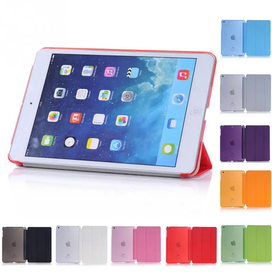 Luxury Ultra Slim Magnetic Smart Flip Stand PU Leather Cover Case For Apple iPad Mini 1 2 3 Retina intellectual dormancy ca