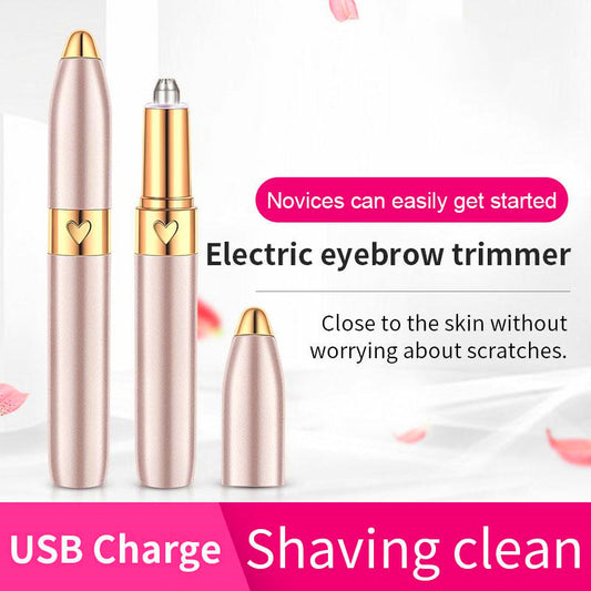 New Electric Eyebrow Trimmer USB Rechargeable Eyebrow Trimmer Easy To Clean Eyebrow Trimmer Shaver Eyebrow Trimmer Epilator